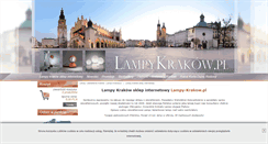 Desktop Screenshot of lampy-krakow.pl